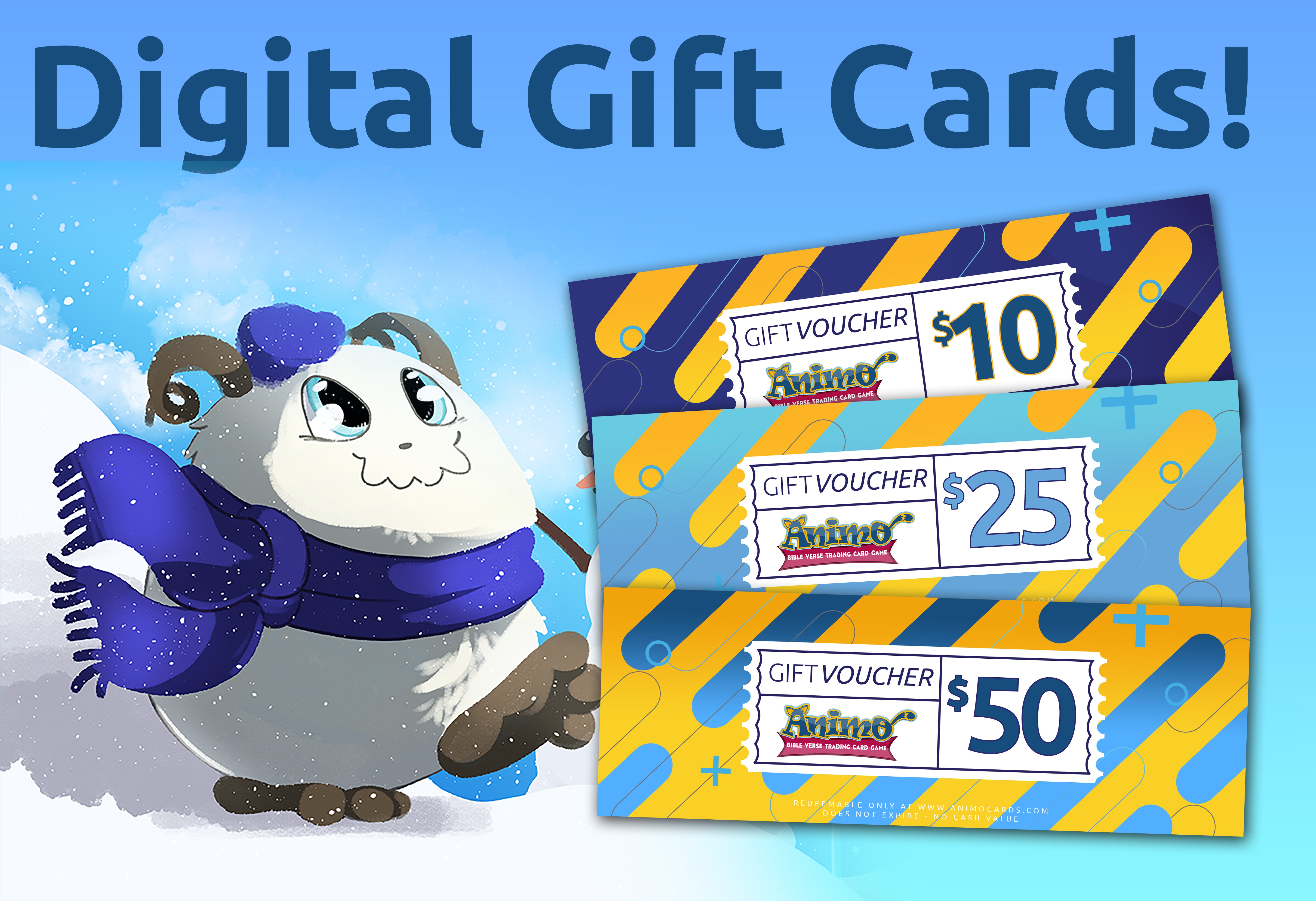 Animo: Living Deck Bible Verse Game Gift Card