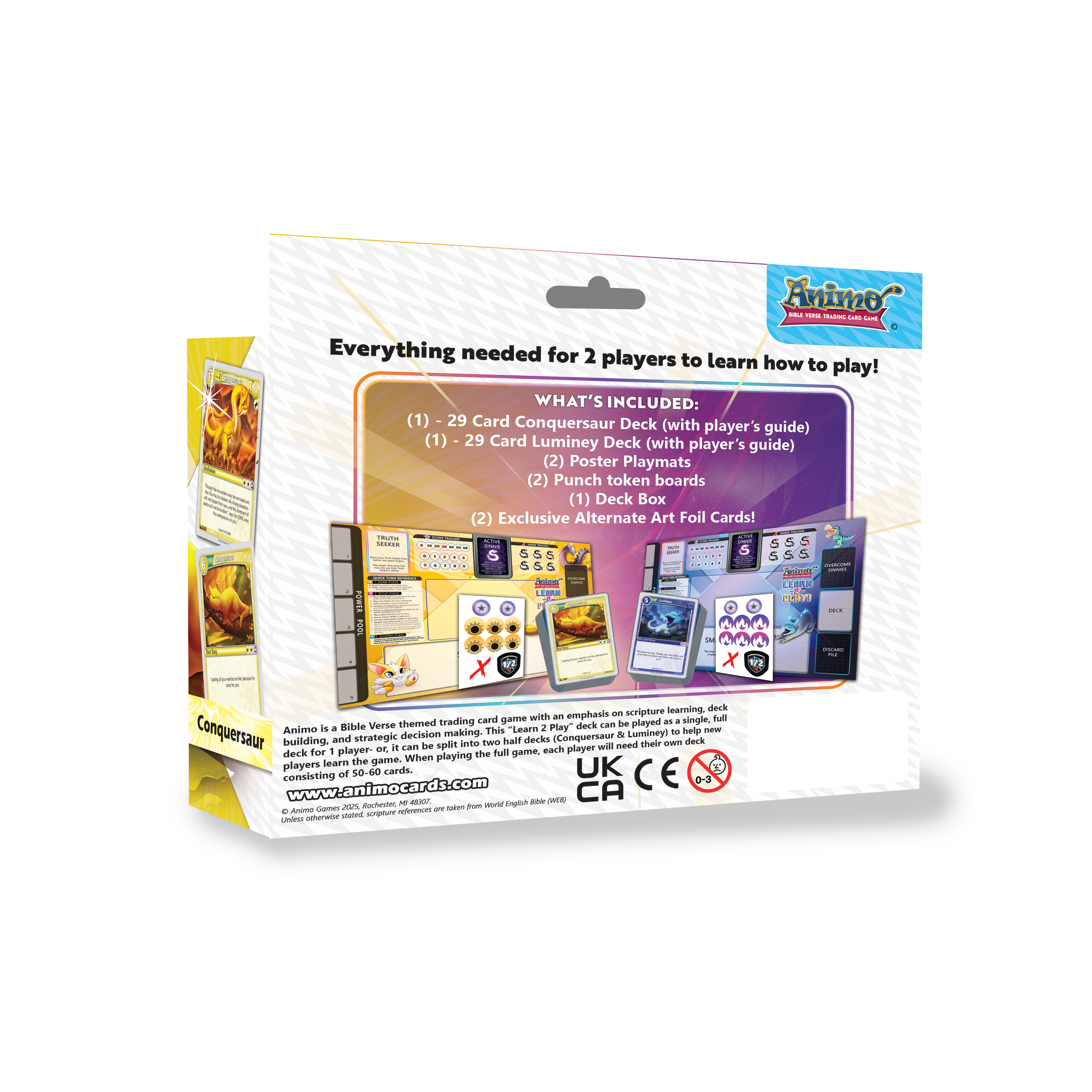 PRE-ORDER! Luminey & Conquersaur "Learn-2-Play" Starter Deck