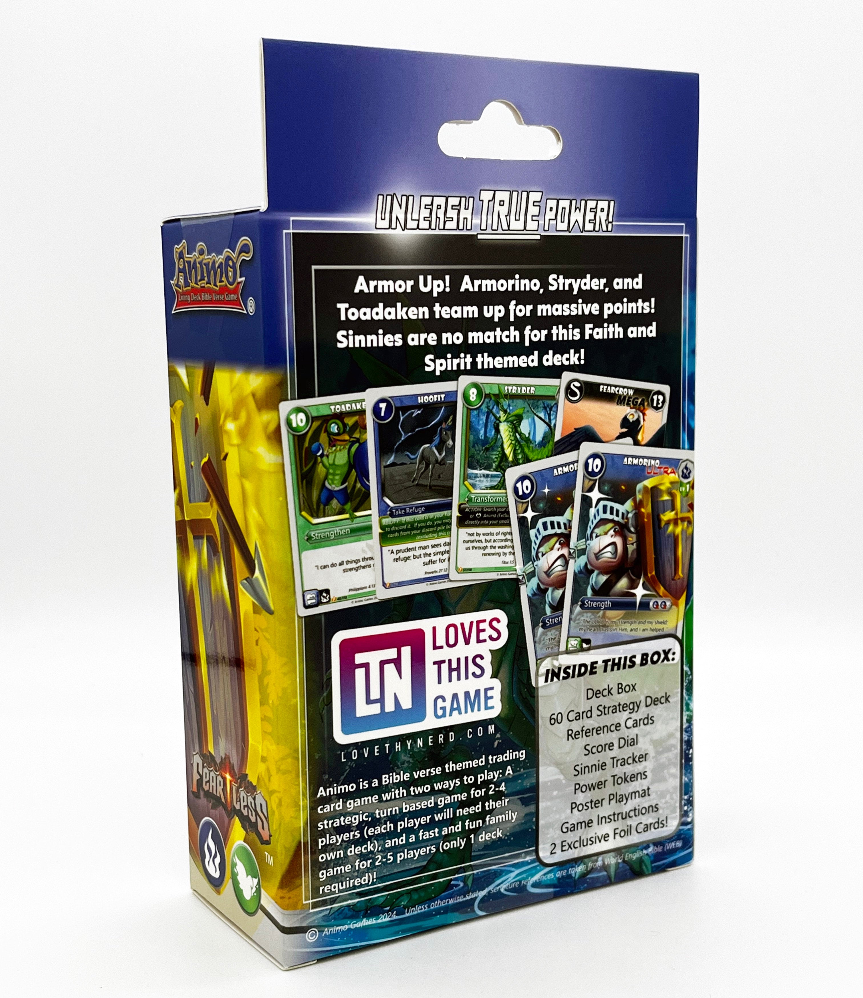 Fearless Armorino Deck | Animo Trading Card Game