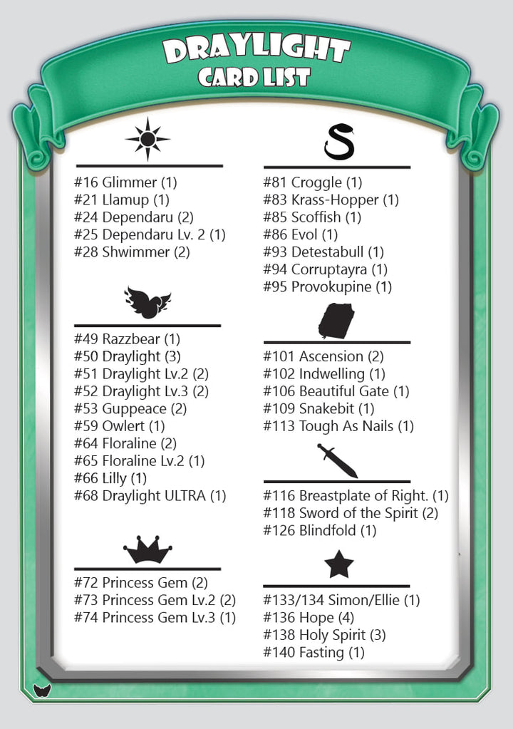 Animo: Cross Trainers- Draylight Strategy Deck (2nd Edition)