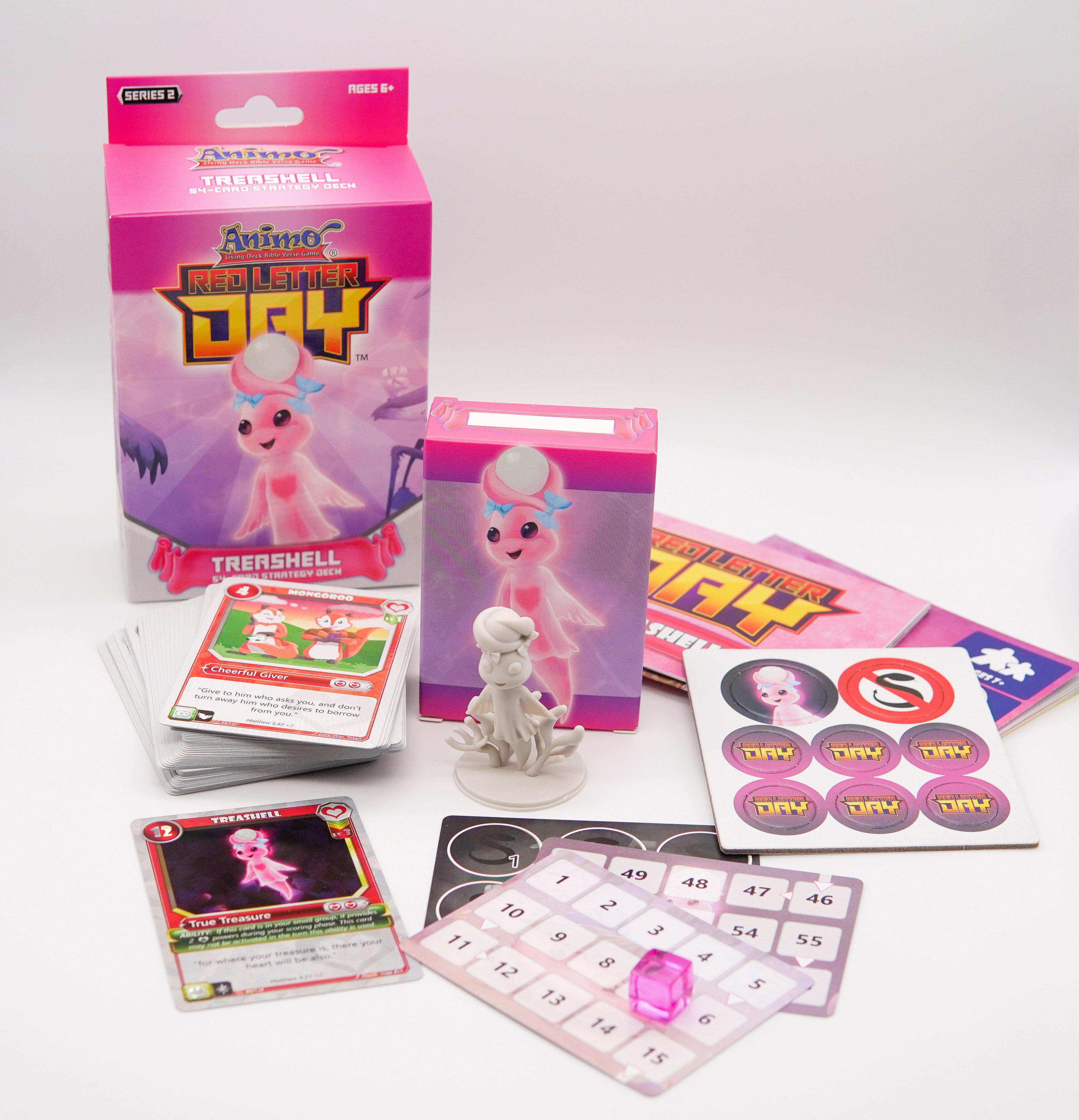 Treashell Strategy Deck - Red Letter Day (Original Kickstarter Version)
